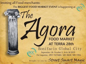 Assemble at the Agora Food Market!