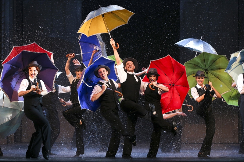 Singin' In The Rain dress rehearsal, St James Theatre, Wellington, New Zealand on Tuesday, 14 April 2015. Credit: Hagen Hopkins.