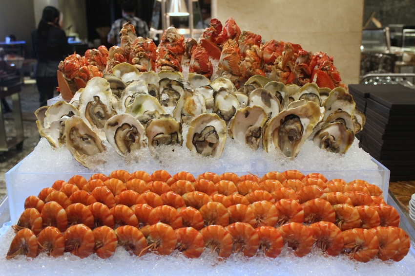 Guests are ensured that they get to savor fresh seafood 