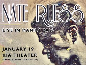Nate Ruess of FUN Coming to Manila