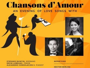 Spend a night of Love Songs at Chansons d’Amour on September 14