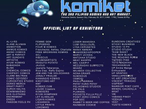 Komiket: The 3rd Filipino Komiks and Art Market