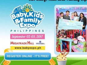 6th Baby, Kids, and Family Expo on Sept. 2-3 at SM Megamall