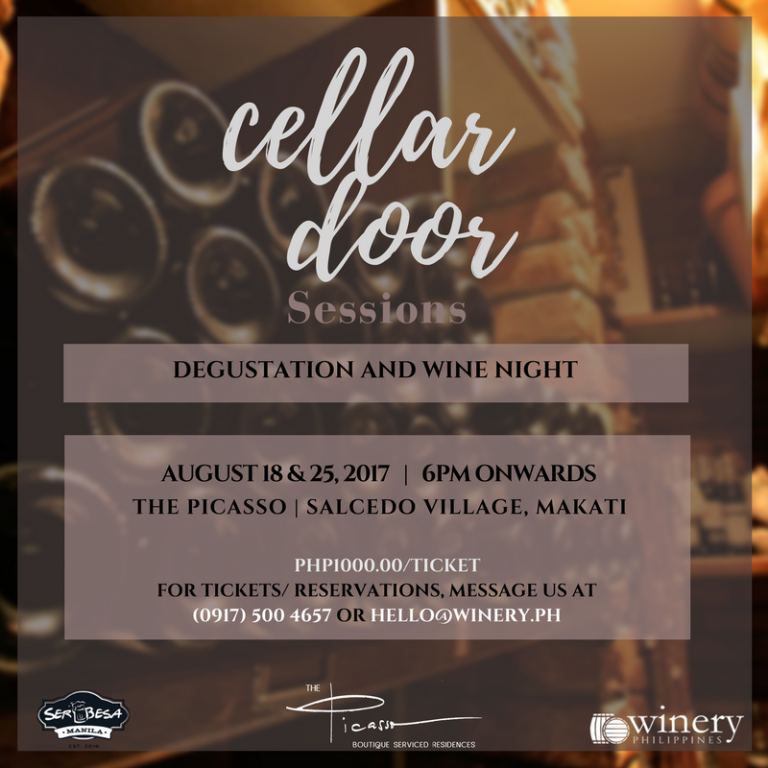 Cellar Door Sessions at The Picasso Philippine Primer