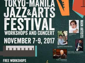 Tokyo Manila Jazz Art Festival on November 7-9, 2017