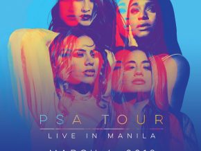 Fifth Harmony’s PSA Tour Live in Manila on March 6, 2018