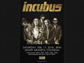 INCUBUS Live in Manila 2018