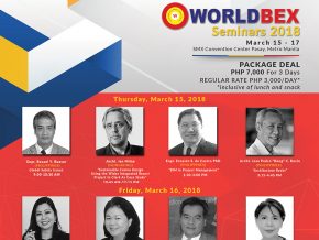 Innovation and sustainability collide at WORLDBEX Seminars 2018