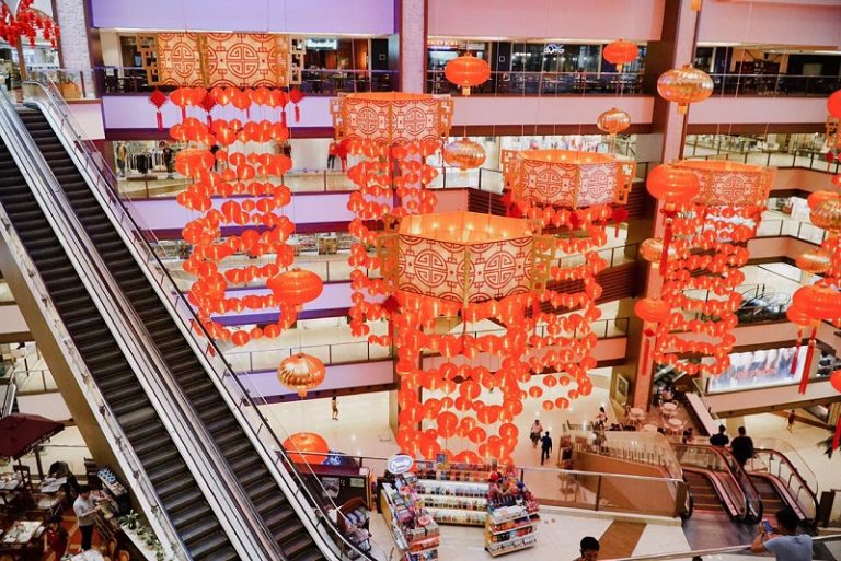 crown atrium chinese new year