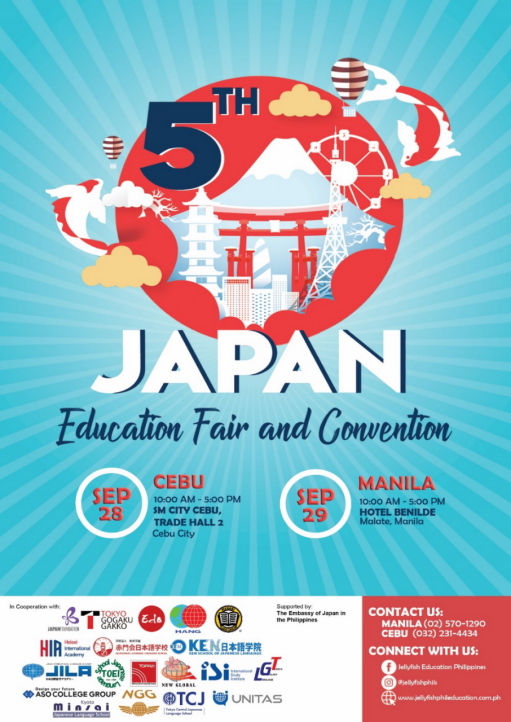Join The 5th Japan Education Fair & Convention This September