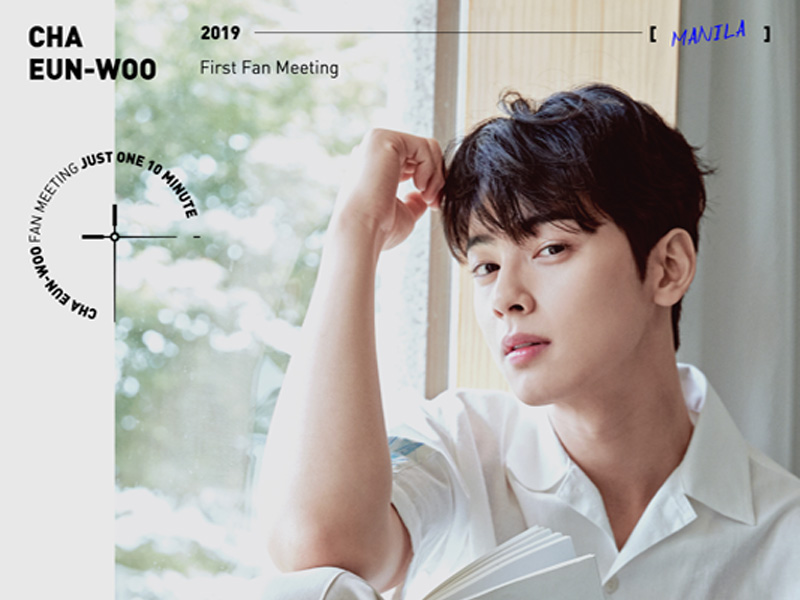 Catch Cha EunWoo’s First Fan Meeting in Manila This October