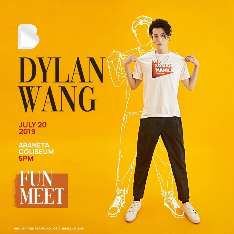 Dylan Wang Is Coming To Manila