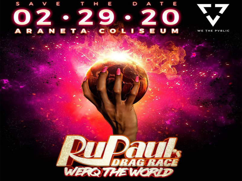 Catch RuPaul’s Drag Race Werq The World Tour LIVE in Manila