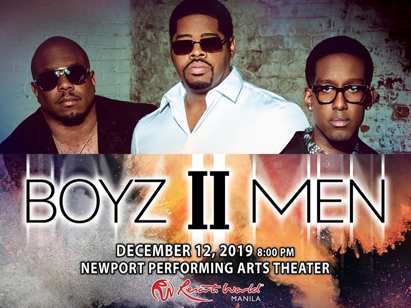 Boyz Ii Men Returns To Manila For A One Night Concert This
