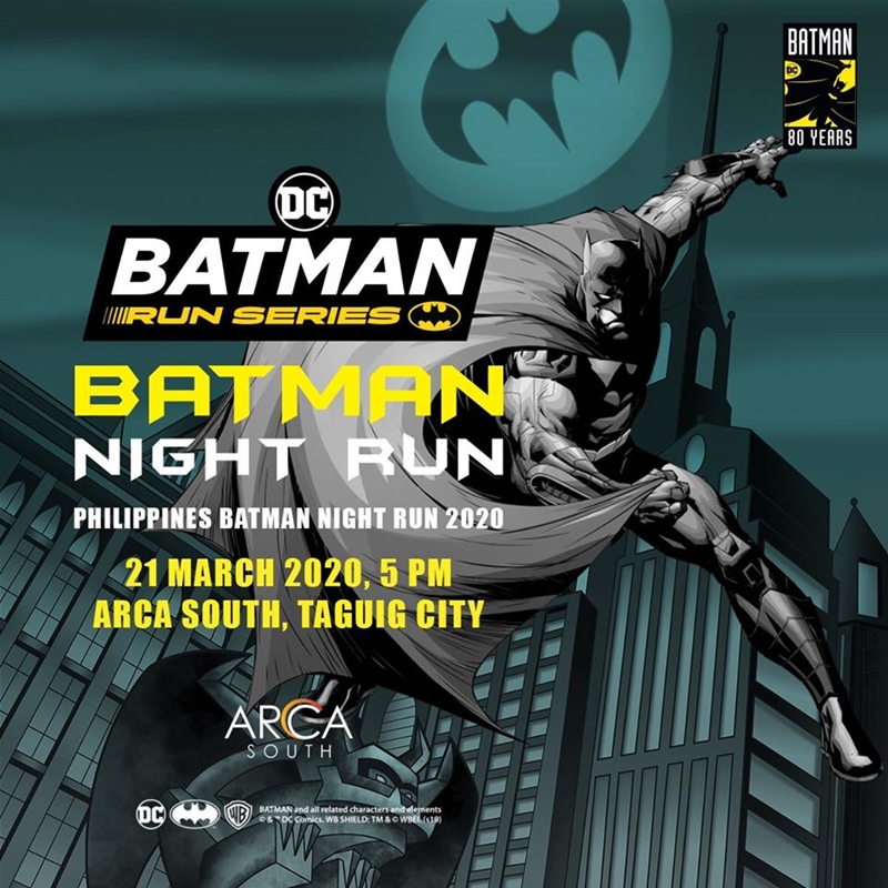 Take Your Marks at the Batman Night Run This March | Philippine Primer