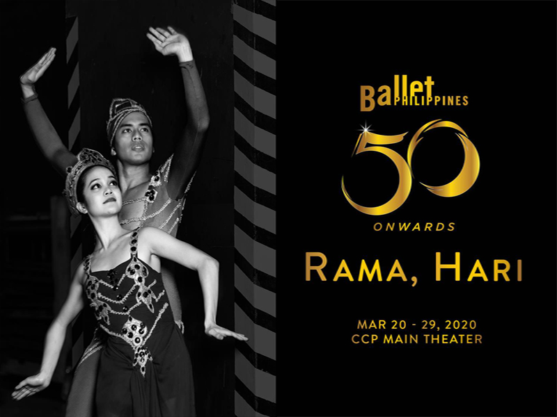 Rama, Hari Closes Ballet Philippines’ 50th Season This March
