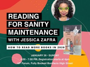Get Hooked by Jessica Zafra in Fully Booked on January 26