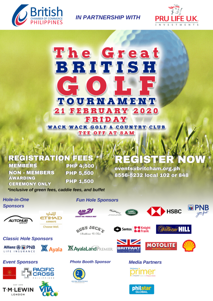 The Great British Golf Tournament 2020 is Back This February 21