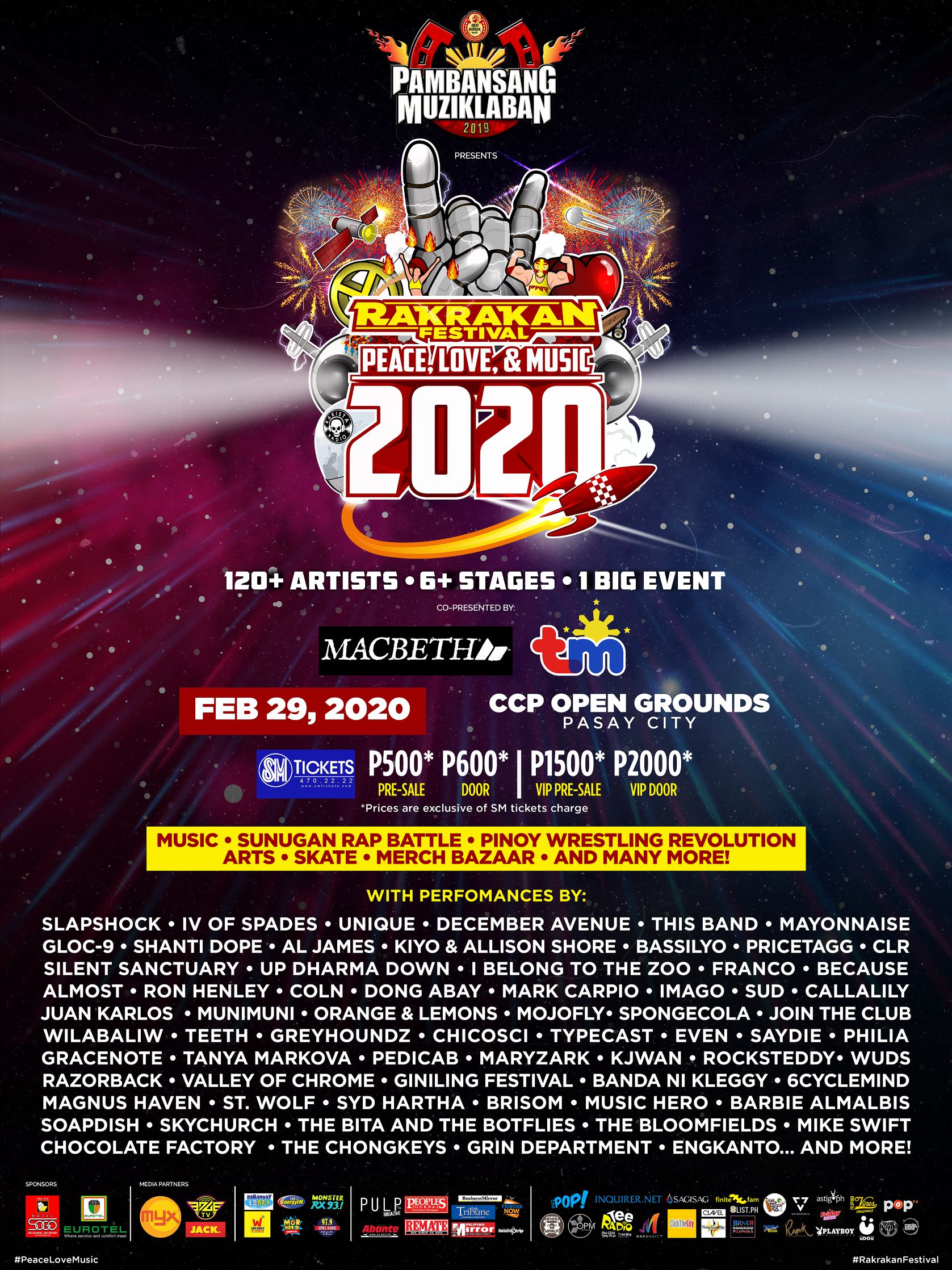 Get Your Eardrums Ready for Rakrakan Festival 2020 This February