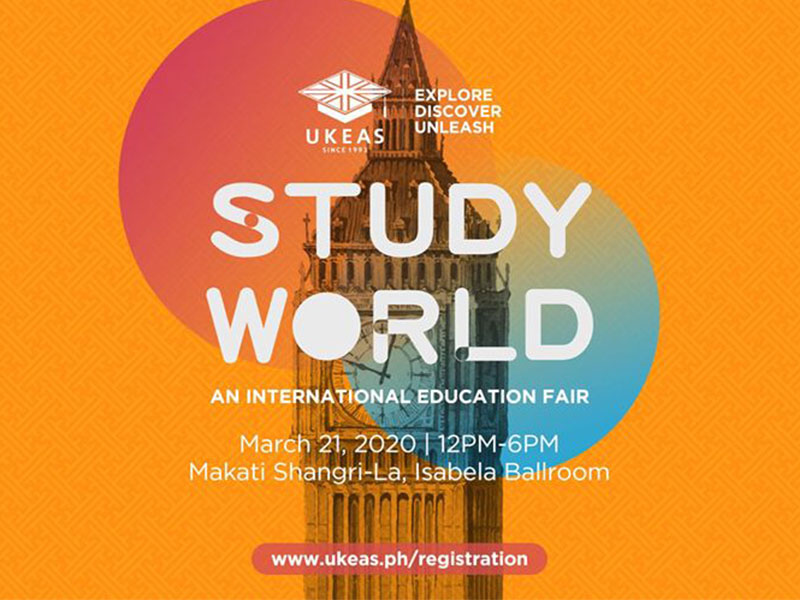World Study UKEAS PH Brings Back Study World 2020 This March | Philippine Primer