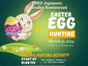 HAPPENING SOON: Yakiniku HIRO’s Easter Egg Hunt 2024