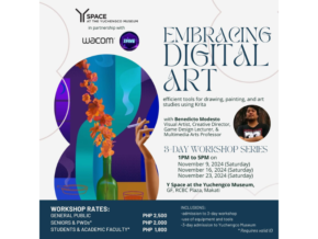BOOK NOW: Embracing Digital Art Workshop at Yuchengco Museum
