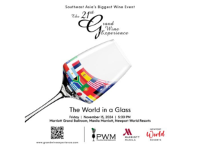 BOOK NOW: Celebrate The 21st Grand Wine Experience at Marriott Manila