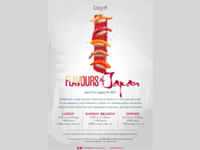 Escolta at The Peninsula Manila Presents “Flavours of Japan” from July 15 to August 30, 2025