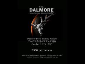 Hotel Okura Manila’s Yamazato Presents The Dalmore Master Series by Japanese Sushi Chef Ikuma Sato
