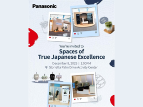 Panasonic Unveils “Spaces of True Japanese Excellence” Pop-Up Experience Across Metro Manila Panasonic Unveils “Spaces of True Japanese Excellence” Pop-Up Experience Across Metro Manila