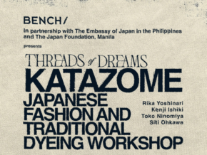 BENCH/ Presents Katazome Japanese Fashion and Traditional Dyeing Workshop at Metropolitan Museum of Manila This June