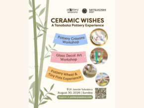 Ceramic Wishes: A Tanabata Pottery Experience Comes to MITSUKOSHI BGC This August 30 Ceramic Wishes: A Tanabata Pottery Experience Comes to MITSUKOSHI BGC This August 30