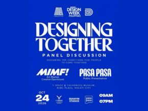 Designing Together Panel Discussion Brings Creative Communities to Makati This October