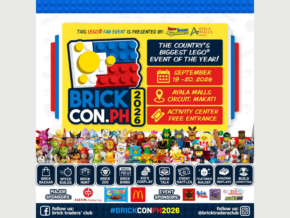 BrickCon.PH 2026 Brings the Biggest LEGO Fan Event to Makati This September 19 to 20 BrickCon.PH 2026 Brings the Biggest LEGO Fan Event to Makati This September 19 to 20