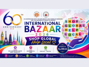 International Bazaar 2026 Marks 60th Anniversary in Taguig This November 29 International Bazaar 2026 Marks 60th Anniversary in Taguig This November 29
