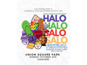 HALO-HALO SALO-SALO 2026: Celebrate Filipino Art, Fashion, Music, and Food in New York This October