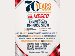 MESCO Celebrates 70 Years with Free Manufacturing Seminars and Machine Exhibits in Pasig