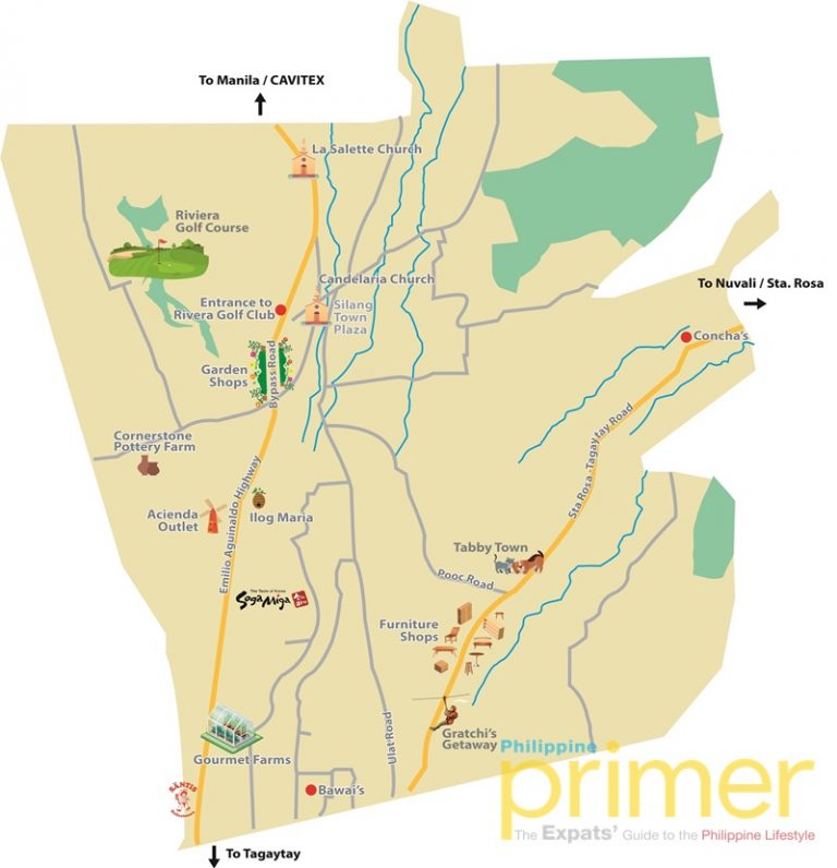 Cavite In Philippine Map