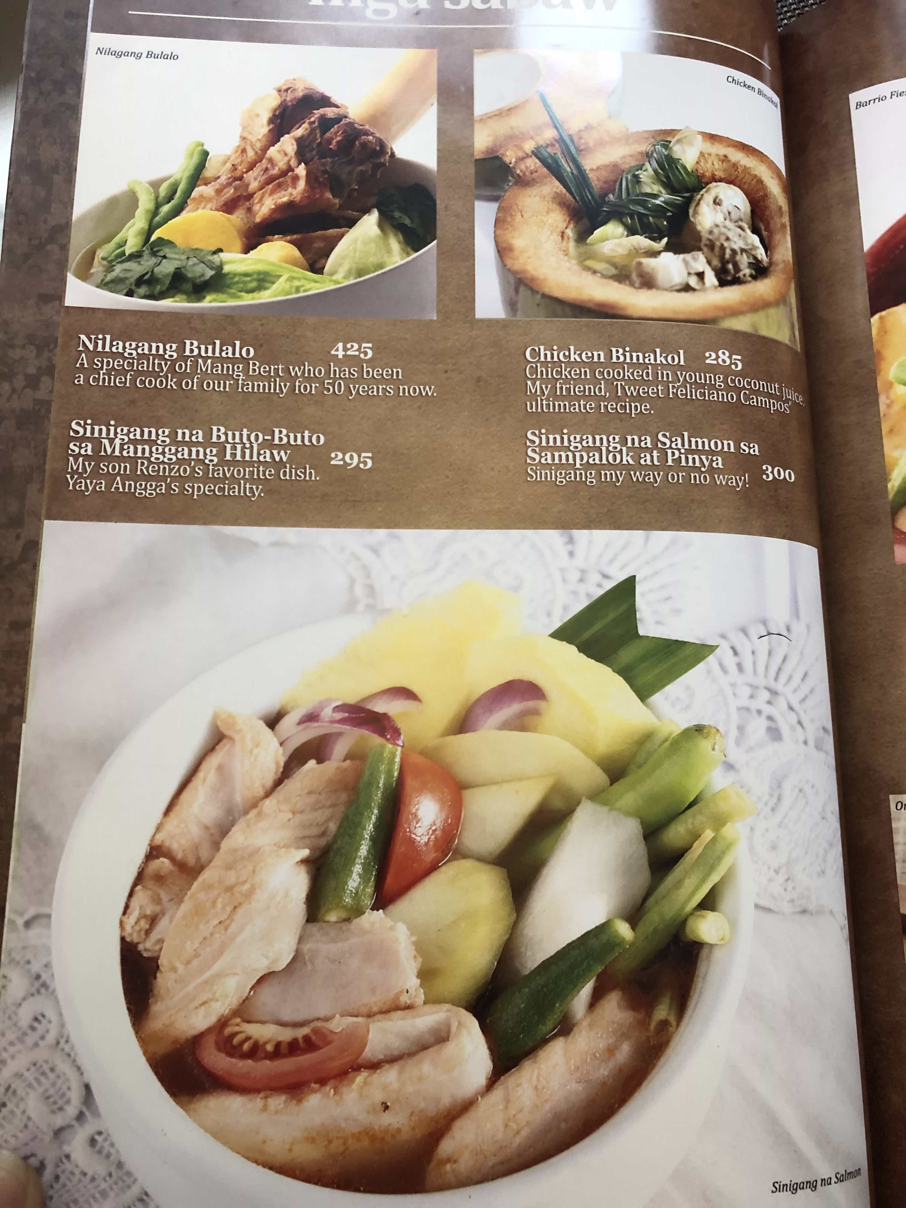 Bistro Pamana in Makati Offers Timeless Dishes and OldFashioned