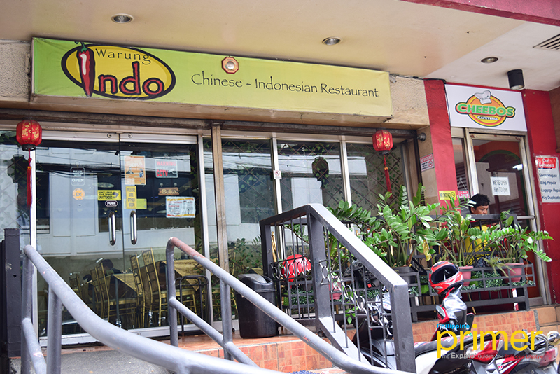Warung Indo Chinese-Indonesian Restaurant in Salcedo Village, Makati | Philippine Primer