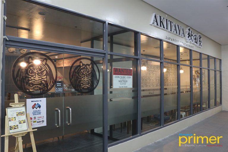 Akitaya Japanese Restaurant in Makati Central Square Celebrates Akita