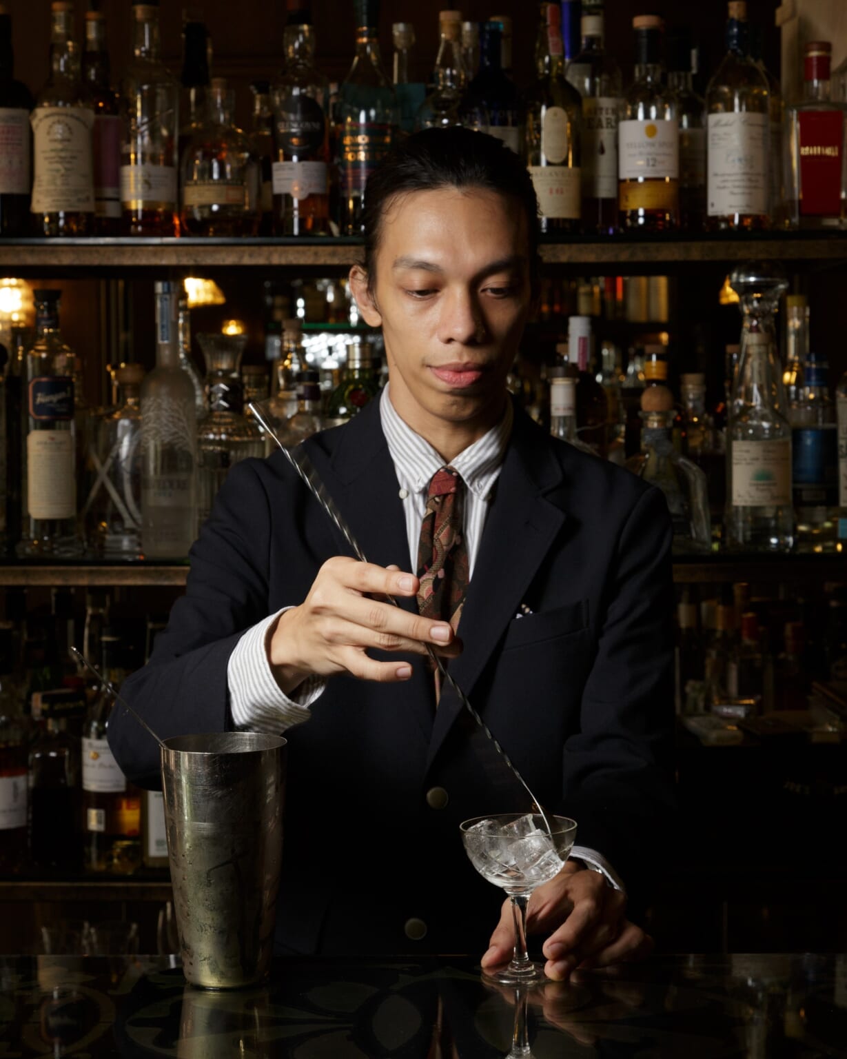 The Spirits Library in Poblacion, Makati Curator of Rare Bottles and