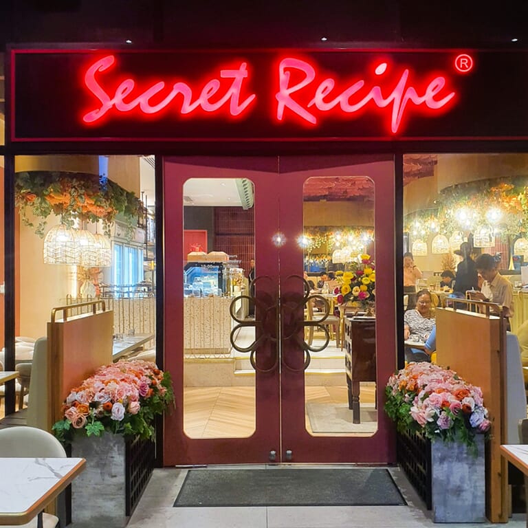 Secret Recipe in Makati Asian Flavors, Delectable Cakes, and