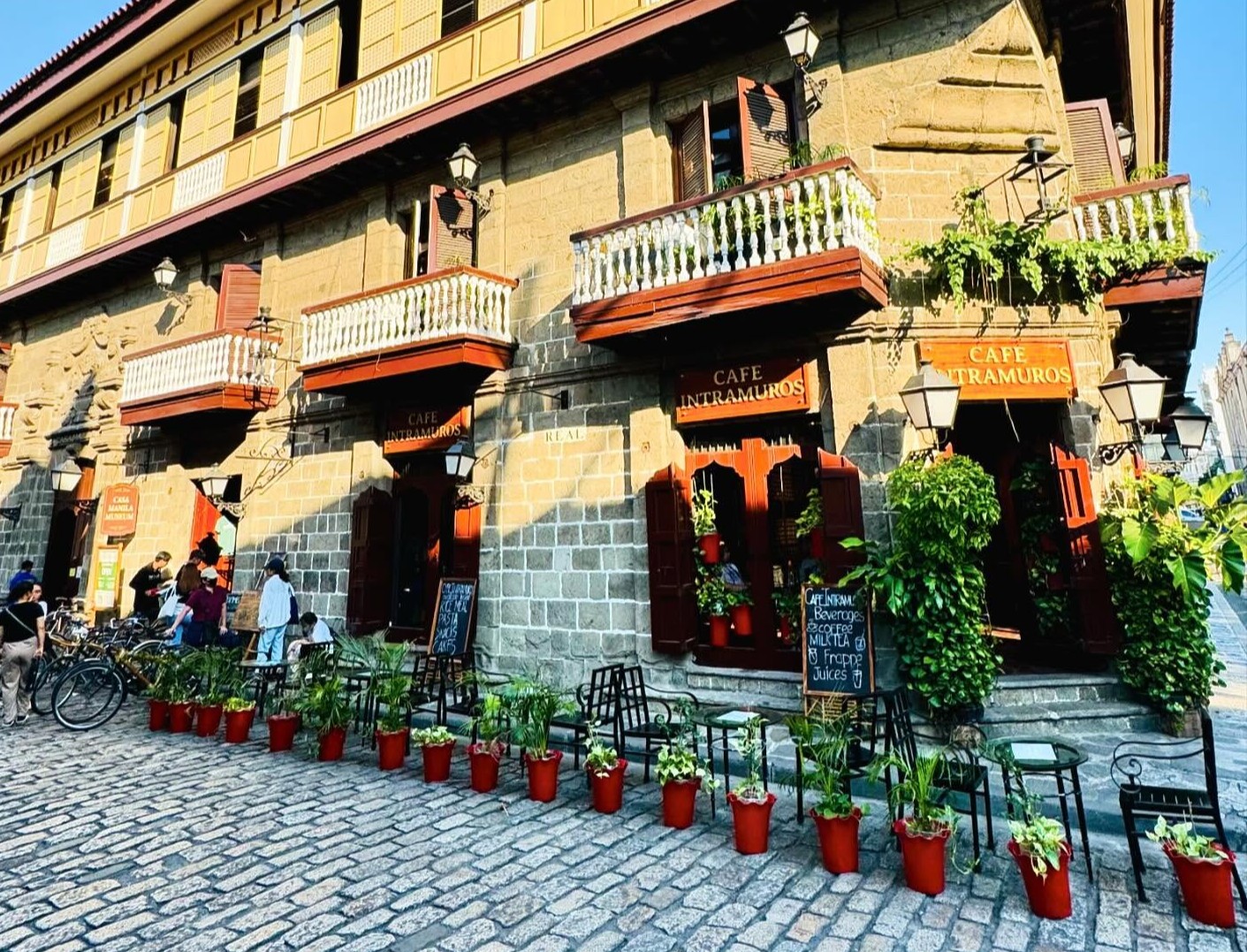 Cafe Intramuros in Intramuros: A Spanish Colonial Period-themed Cafe