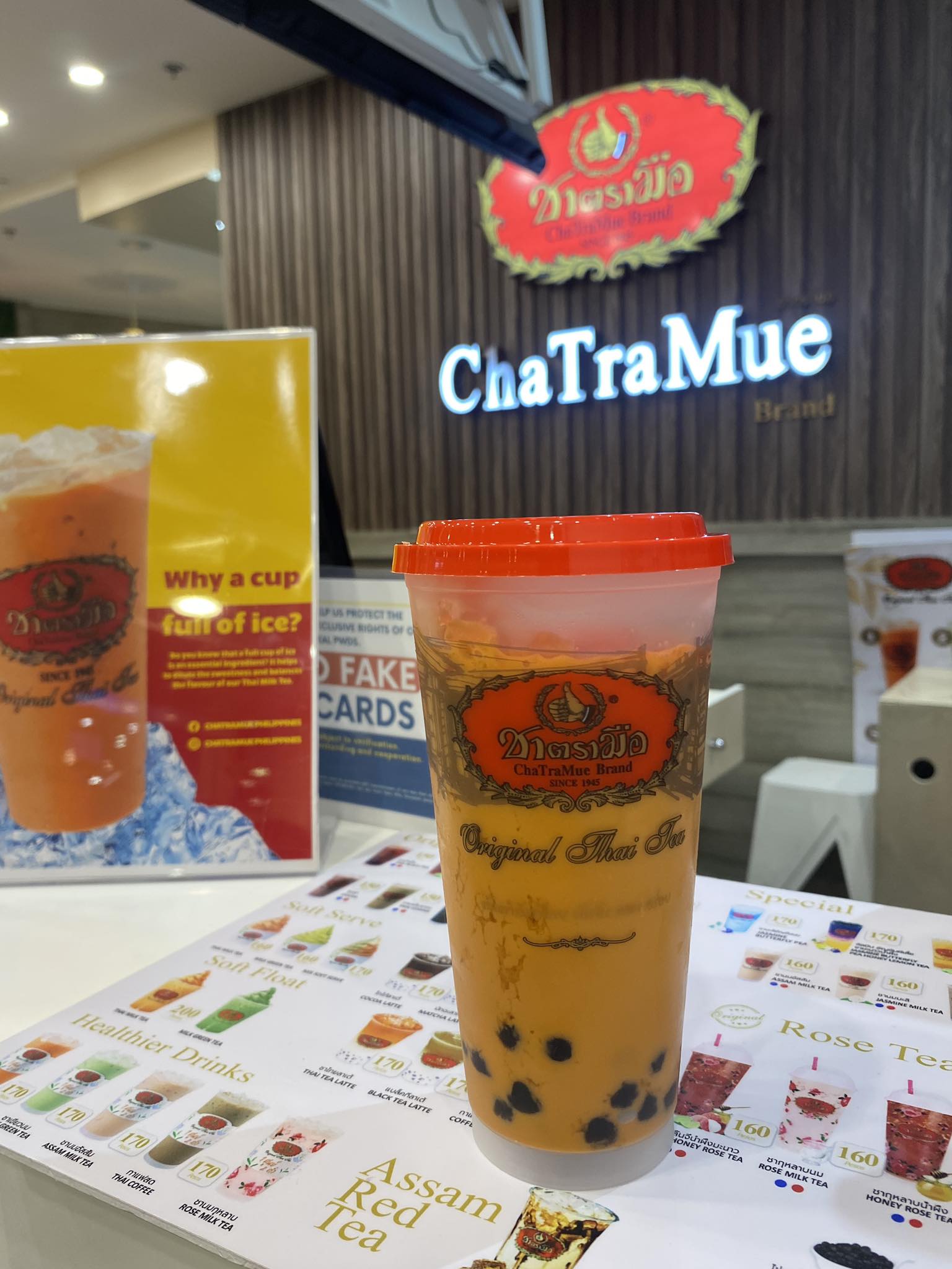 ChaTraMue in Makati: Brewing Authentic Thai Tea since 1945