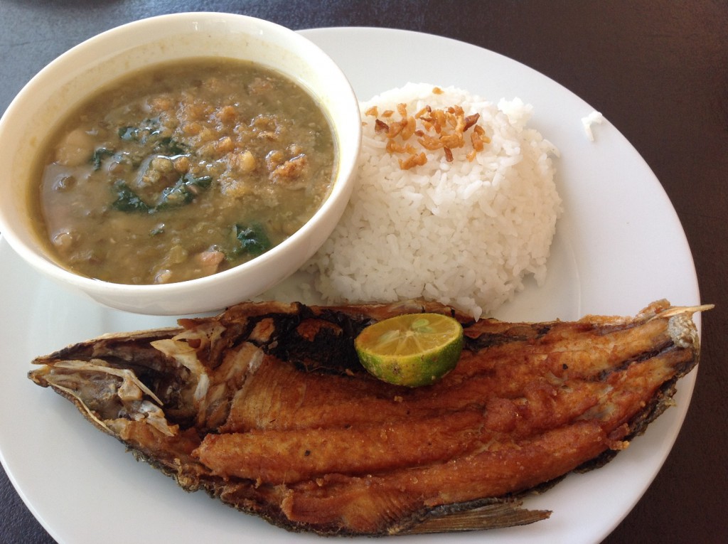 5). Bango (Bangus and Monggo Bean) ng mga Santo (Fried Milkfish) - P95_res