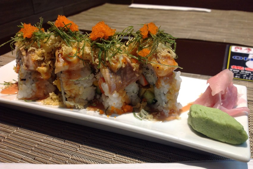 Salmon Volcano Roll (P280) Pic 9