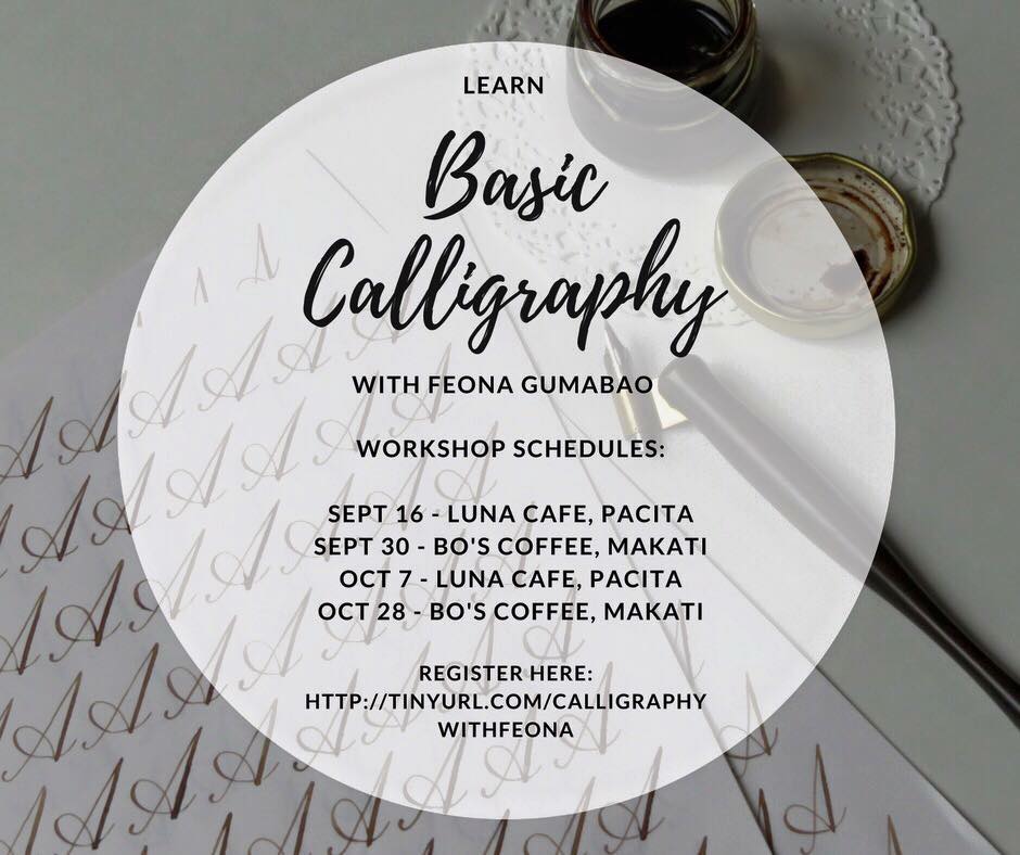 Basic Calligraphy Workshop with Feona Gumabao | Philippine Primer