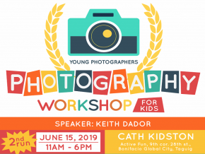 Young Photographers: Photography Workshop for Kids 2019