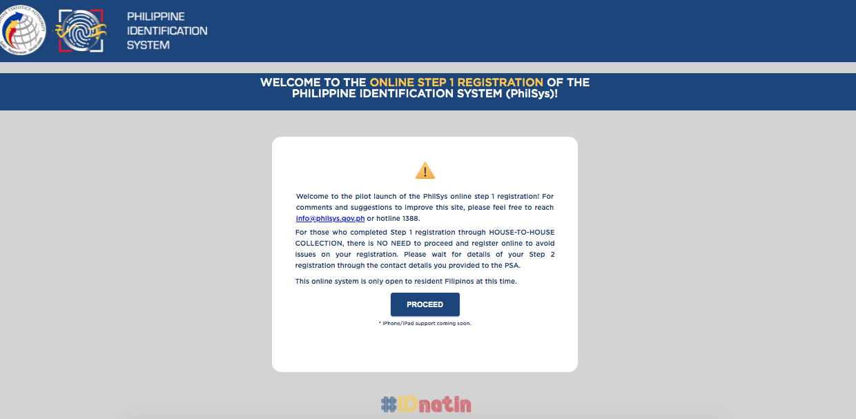 PhilSys Number – Philippine Identification System
